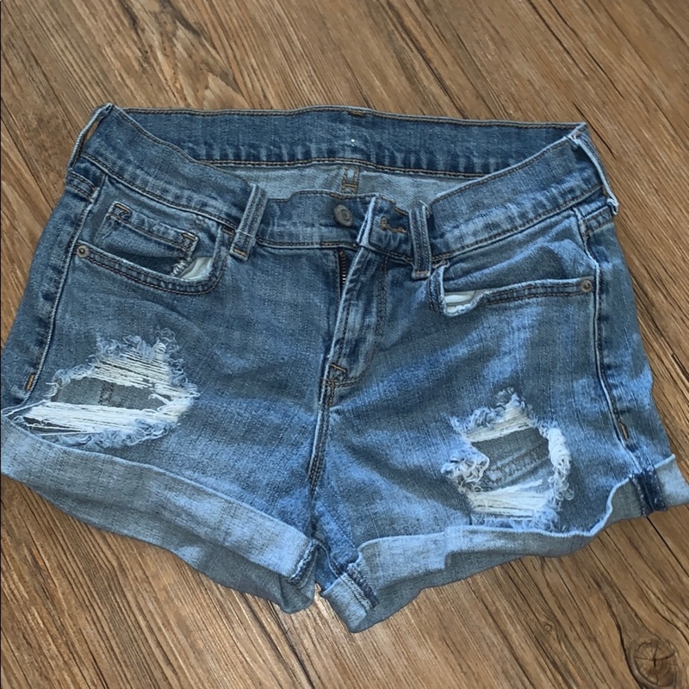 Old navy super stretchy high waisted shorts
